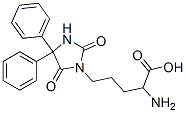 2-amino-5-(5,5-diphenylhydantoin-3-yl)valeric acid Structure