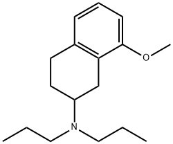 8-methoxy-2-(di-n-propylamino)tetralin Struktur