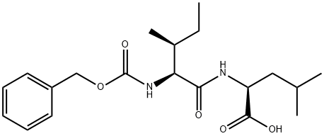 Cbz-Ile-Leu-OH 化学構造式