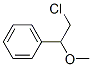 (2-chloro-1-methoxyethyl)benzene Structure
