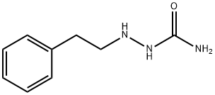 1-フェネチルセミカルバジド 化学構造式