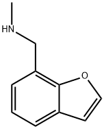 N-甲基-7-苯并呋喃甲胺, 389806-25-1, 结构式