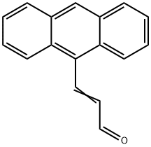 3-(アントラセン-9-イル)プロペナール 化学構造式