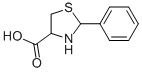 2-PHENYL-1,3-THIAZOLIDINE-4-CARBOXYLIC ACID Struktur