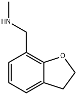 N-METHYL-[(2,3-DIHYDROBENZO[B]FURAN-7-YL)METHYL]AMINE Structure