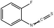 2-フルオロフェニルイソチオシアナート 化学構造式