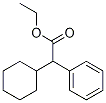 Benzeneacetic acid, .alpha.-cyclohexyl-, ethyl ester Structure