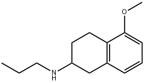 (5-METHOXY-1,2,3,4-TETRAHYDRO-NAPHTHALEN-2-YL)-PROPYL-AMINE HYDROCHLORIDE Struktur