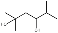 2,5-Dimethyl-2,4-hexanediol,3899-89-6,结构式