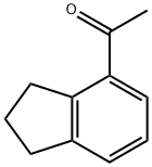 1-INDAN-4-YL-ETHANONE Struktur