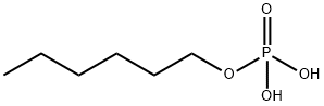 りん酸二水素ヘキシル 化学構造式
