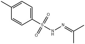 アセトントシルヒドラゾン 化学構造式