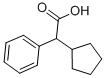 ALPHA-PHENYLCYCLOPENTANEACETIC ACID Structure