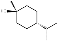 1β-メチル-4β-イソプロピル-1α-シクロヘキサノール 化学構造式
