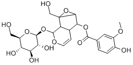 胡黄连苷 II,39012-20-9,结构式