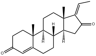 孕二烯二酮, 39025-23-5, 结构式