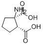 1-AMINOCYCLOPENTANE-CIS-1,2-DICARBOXYLIC ACID,39026-64-7,结构式