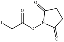 IODOACETIC ACID N-HYDROXYSUCCINIMIDE ESTER Structure