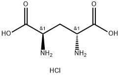 (2R,4R)-Diaminoglutaric acid 2HCl Struktur