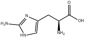 2-AMINOHISTIDINE 结构式
