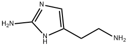 5-(2-Aminoethyl)-1H-imidazol-2-amine Struktur