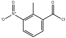 2-METHYL-3-NITROBENZOYL CHLORIDE Structure