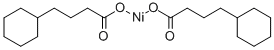环已烷丁酸镍,3906-55-6,结构式