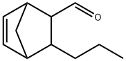 3-PROPYLBICYCLO(2.2.1)HEPT-5-ENE-2-CARBALDEHYDE Structure