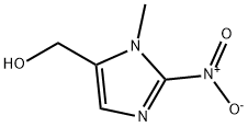 3-甲基-2-硝基咪唑-4-甲醇 盐酸盐 结构式