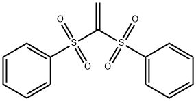 1,1-BIS(PHENYLSULFONYL)ETHYLENE Struktur