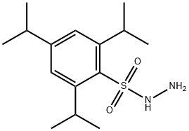 2,4,6-TRIISOPROPYLBENZENESULFONYL HYDRAZIDE Structure