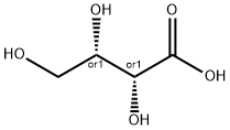 (2S,3R)-2,3,4-trihydroxybutanoic acid Struktur