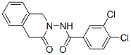 3,4-dichloro-N-(3-oxo-1,4-dihydroisoquinolin-2-yl)benzamide Structure