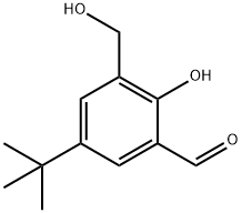 5-TERT-BUTYL-2-HYDROXY-3-HYDROXYMETHYLBENZALDEHYDE Struktur