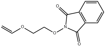 2-(2-(vinyloxy)ethoxy)isoindoline-1,3-dione Struktur