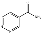 Pyridazine-3-carbothioamide 化学構造式