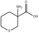 3-氨基四氢-2H-噻喃-3-羧酸, 39124-24-8, 结构式