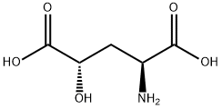 (2S,4S)-2-アミノ-4-ヒドロキシペンタン二酸 化学構造式