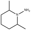 2,6-ジメチル-1-ピペリジンアミン 化学構造式