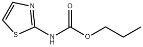 Carbamic  acid,  2-thiazolyl-,  propyl  ester  (9CI) Struktur