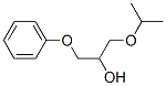 1-フェノキシ-3-イソプロポキシ-2-プロパノール 化学構造式