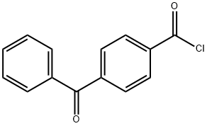 4-苯甲酰基苯甲酰氯, 39148-58-8, 结构式