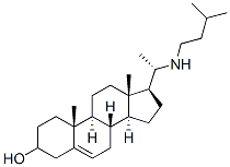 22-azacholesterol, 3915-24-0, 结构式