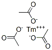 乙酸铥(III),39156-80-4,结构式