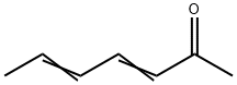 2,4-庚二烯-6-酮(含稳定剂氢醌),3916-64-1,结构式