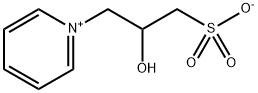 1-(2-ヒドロキシ-3-スルホナトプロピル)ピリジニウム 化学構造式