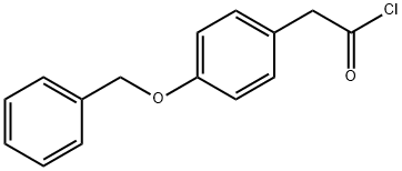 4-苄氧基苯乙酰氯,39188-62-0,结构式