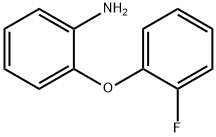 2-(2-氟苯氧基)苯胺,391906-76-6,结构式