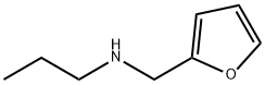 (2-フリルメチル)プロピルアミン 化学構造式