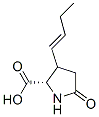 L-Proline, 1-(1E)-1,3-butadienyl-5-oxo- (9CI) Structure